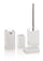 Set de 4 Accessoires de Salle de Bain en Résine Accessoires TFT Elf Blanc
