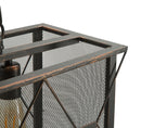 Lampadario Gothic 100x23x26 cm in Ferro