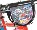 Bicicletta per Bambini 14" Marvel Spiderman Freni Caliper e Stabilizzatori in Acciaio Hi-Ten Rosso
