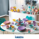 Servizio Piatti 18 Pezzi In Gres Kaleidos Mixu0026Match