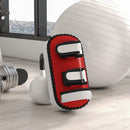 Colpitore Boxe e Muay Thai Imbottito per Braccio 38x20x18 cm in PU e EPE Rosso