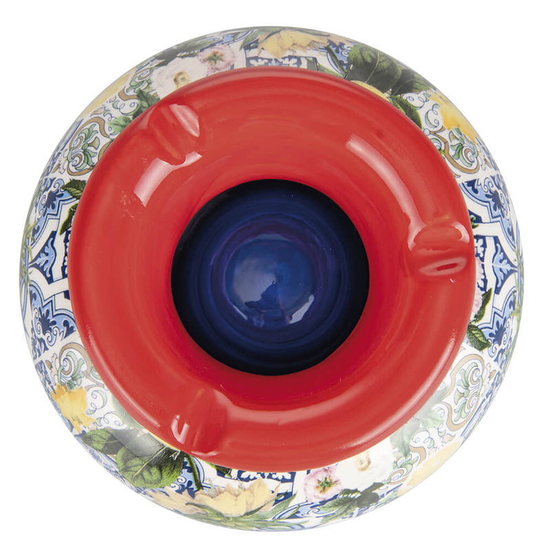 Posacenere 11,5x11,5x7 cm  in Ceramica VdE Tivoli 1996 Italian Beauty