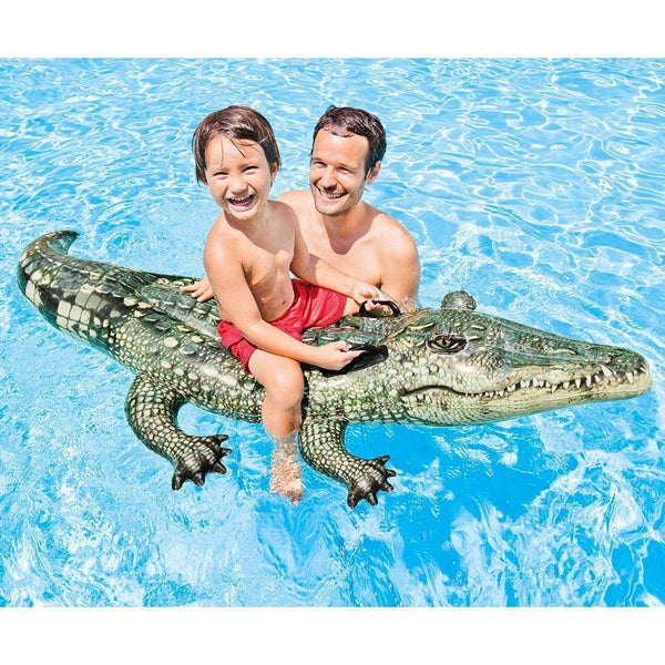 acquista Intex Tapis gonflable en forme de crocodile pour enfant 170 x 86 cm
