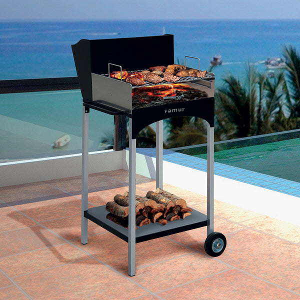 acquista Barbecue à bois avec Famur BK 6 Eco Steel Grill