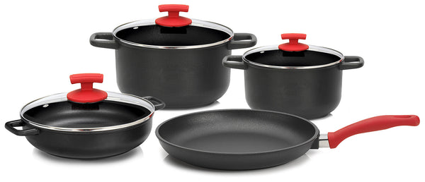 Olympia Love Big Batterie de cuisine 7 pièces en aluminium moulé sous pression antiadhésif online