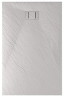 Piatto Doccia 70x90 cm Effetto Pietra Stone Bianco