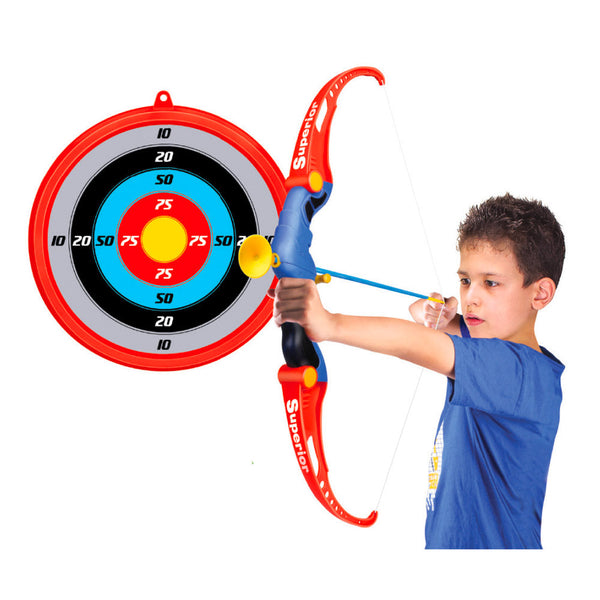Arc pour enfants 66 cm avec cible et 3 flèches à ventouse online