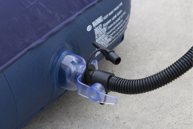 Materasso Gonfiabile Matrimoniale da Campeggio 203x152x22 cm Jilong Blu