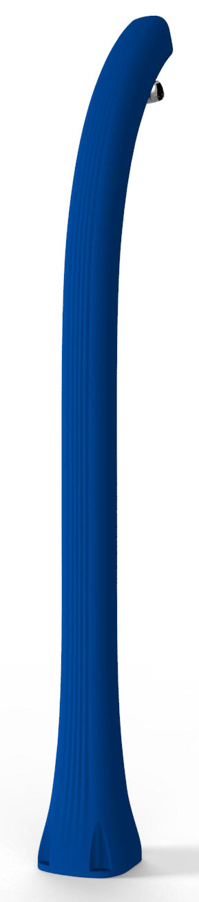 Doccia Solare da Giardino 28L Miscelatore Temporizzato e Lavapiedi Arkema Happy Beach Blu