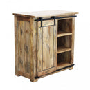 Mobile Wystan 90x45x90 h cm in Legno Marrone