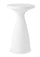 Table basse de jardin Ø65x110 cm en résine Arkema Drink White