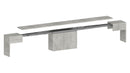 Panca Allungabile 66/290x25x45 cm Pratika Singola A Cemento  