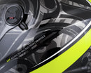 Casco Integrale per Scooter Visiera Lunga CGM Los Angeles 308G Giallo Fluo Varie Misure
