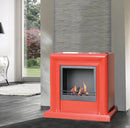 Camino a Bioetanolo da Pavimento 105x95 cm Vannini Madigliani Rosso