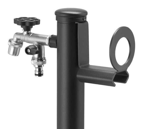 acquista Portatubo per Fontane da Giardino in Acciaio Belfer 42/PGS Antracite