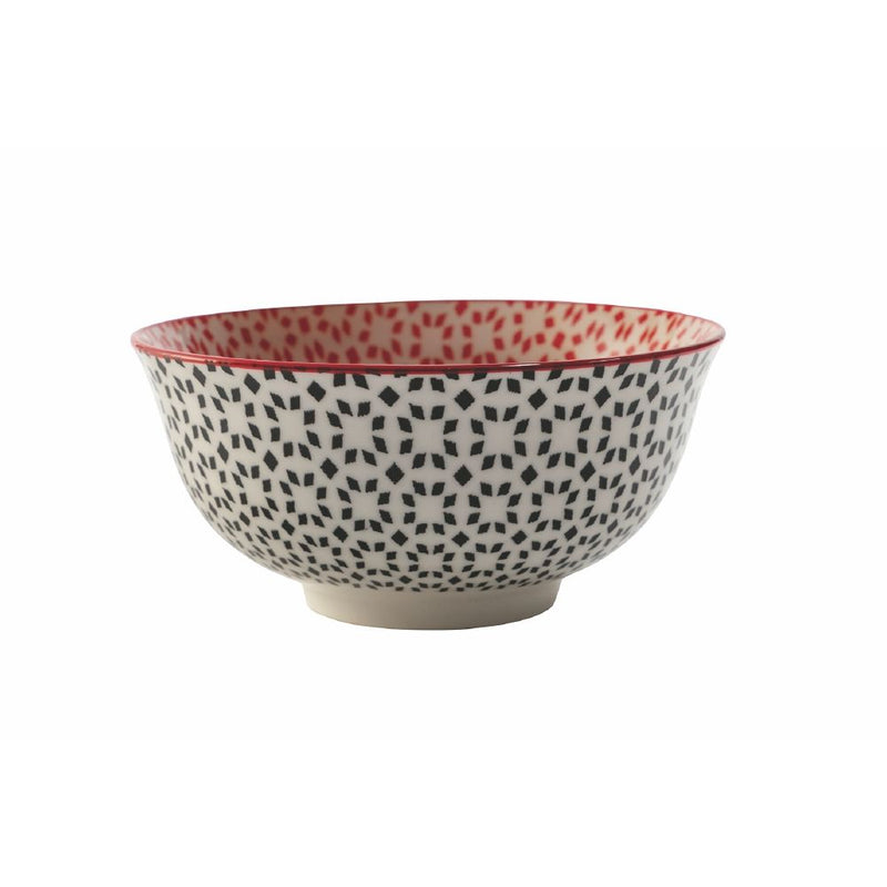 Set 4 Ciotole Ø11x5,5 cm 250 ml in Porcellana VdE Tivoli 1996 Confusion