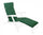 Coussin Poly180 Vert Foncé Vapeur en Tissu pour Extérieur
