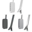 Appendiabiti per Armadio 83-115 cm Max 12Kg in Acciaio Emuca Titanio