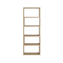 Libreria 72x22x200 cm Wish estensibile angolare rovere