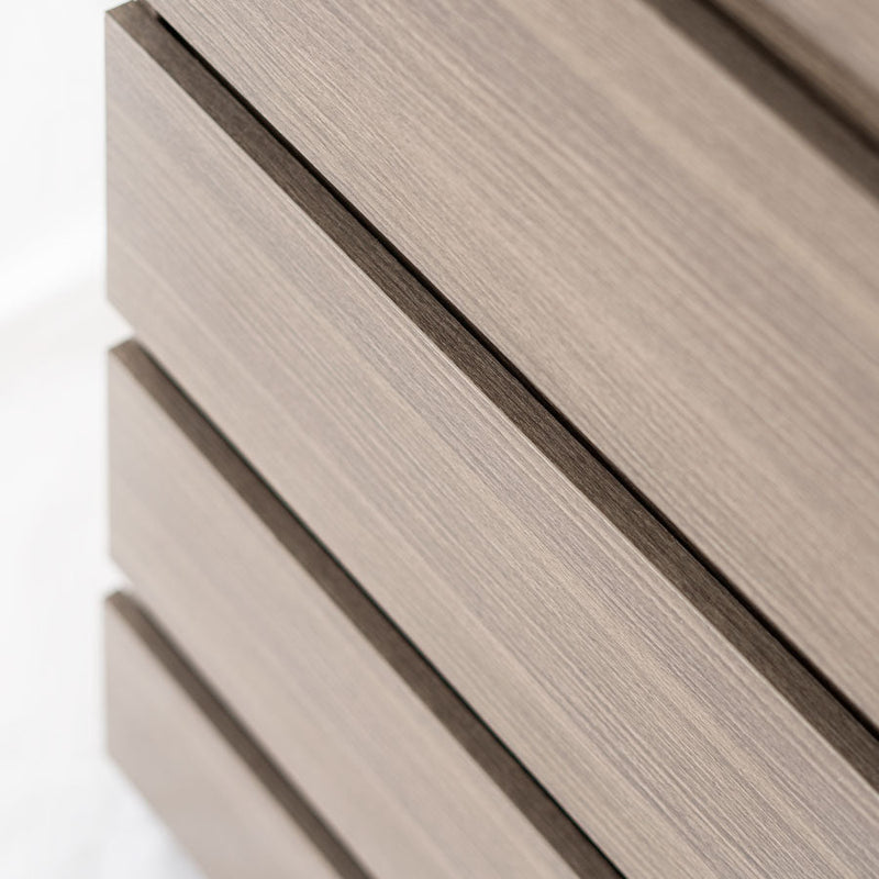 Cassettiera 5 Casetti 77x111x50 cm in Legno Rovere