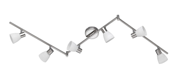 Plafoniera da Interno a LED in Metallo Nichel Opaco acquista