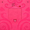 Postazione Trucco Specchiera Giocattolo per Bambini con Specchio e Accessori Rosa e Rosso