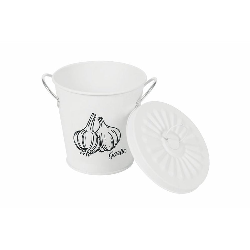 Secchiello per Aglio Ø16x13 cm 900 ml in Metallo VdE Tivoli 1996 Idee