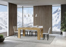 Tavolo Allungabile 160/264x90x77 cm Roxell Premium Quercia Natura