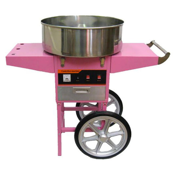 Machine électrique professionnelle de barbe à papa avec chariot Happy Air Events online