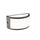 Applique d'extérieur E27 en aluminium Sovil marron