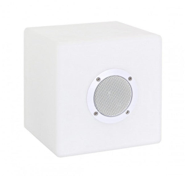 sconto Speaker Cube Lampe Led Pe 20x20 en Plastique