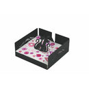 Porta Salviette 17x17x6,5 cm  in Acciaio VdE Tivoli 1996 Black Cat