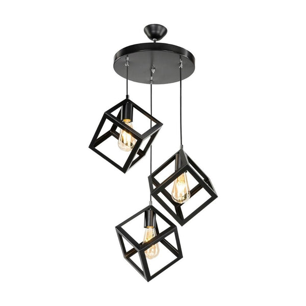 acquista Suspension Agatha 3 cubes noire