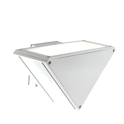 prezzo Applique Murale Verticale à Led Blanche pour l'Extérieur Ligne Three Livos