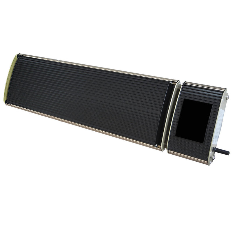 Pannello Radiante Riscaldante Wi-Fi ad Infrarossi 69,5x18,9x6,7 cm 1000W Sined  Nero