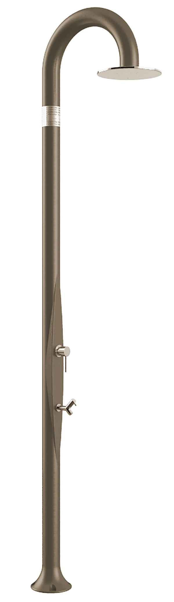 Mitigeur de douche de jardin extérieur et lave-pieds Arkema Funny Yin Tourterelle Gris online