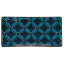 Set 3 Vassoi 24,5x13x2 cm  in Ceramica VdE Tivoli 1996 Vetiver Ottanio Nero e Oro