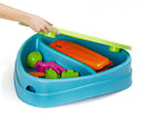 Tavolino Play Island 70x70x46 h cm in Plastica Multicolor