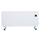 Termoconvettore Elettrico da Parete o Free Standing 2000W Bianco 