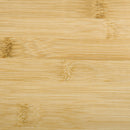 Carrello da Cucina 1 Cassetto 2 Ante con Ruote 73x50x91 cm Piano in Bambù Bianco