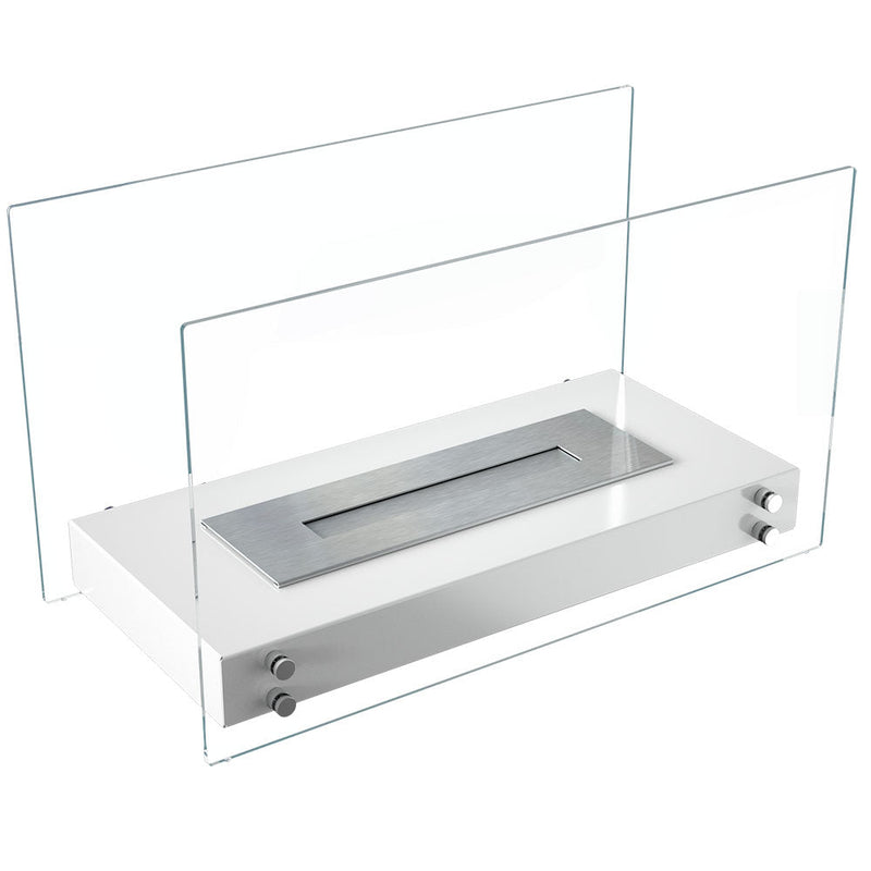 Camino a Bioetanolo da Pavimento 70x40,2 cm Flig Oakland Bianco