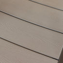 Poltrona Cervia Impilabile 58x58x89 h cm in Alluminio Taupe