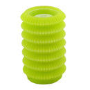 Candela led lanterna verde fontana cm Ø13,5xh20