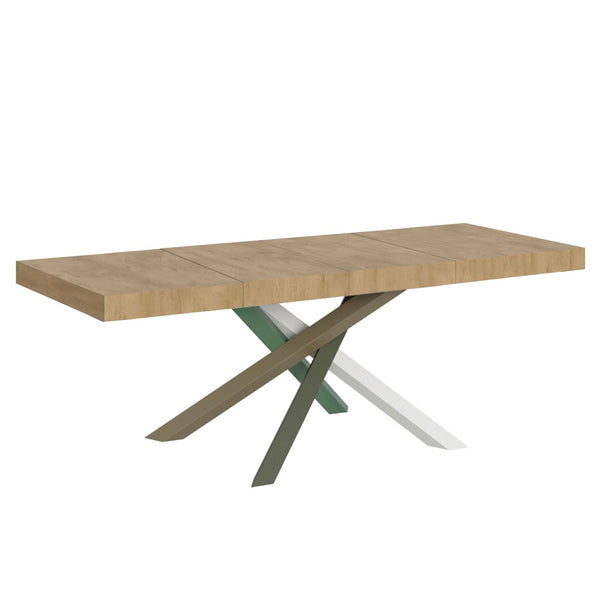 Table extensible 180/284x90x77 cm Volantis Premium Chêne Naturel sconto