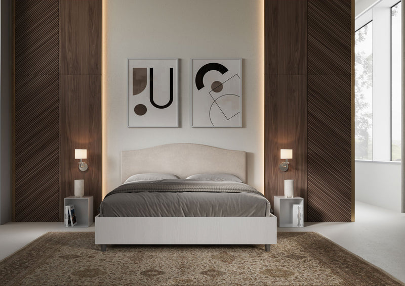 Letto Matrimoniale Grace Sabbia Varie Misure