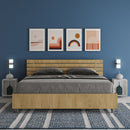 Letto Matrimoniale Testata Doghe Dritta Ankel Quercia Varie Misure