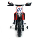 Moto Elettrica per Bambini 6V Cross Repsol Design Sportivo Fino a 6 km/h Blu   