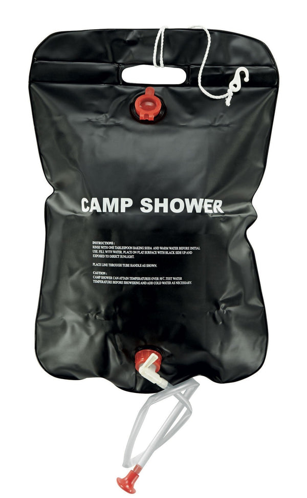 acquista Douche solaire de camping capacité 20 litres avec corde de fixation