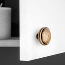 Pomolo per Mobile 32 mm Zama Bronzo 25 Pezzi Emuca