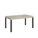  Tavolo Allungabile 160-264x90x77 cm Everyday Premium Cashmere Gambe Antracite